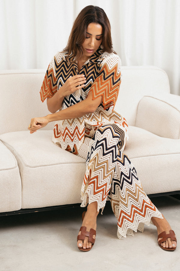 Crimson Wave Set - Brown