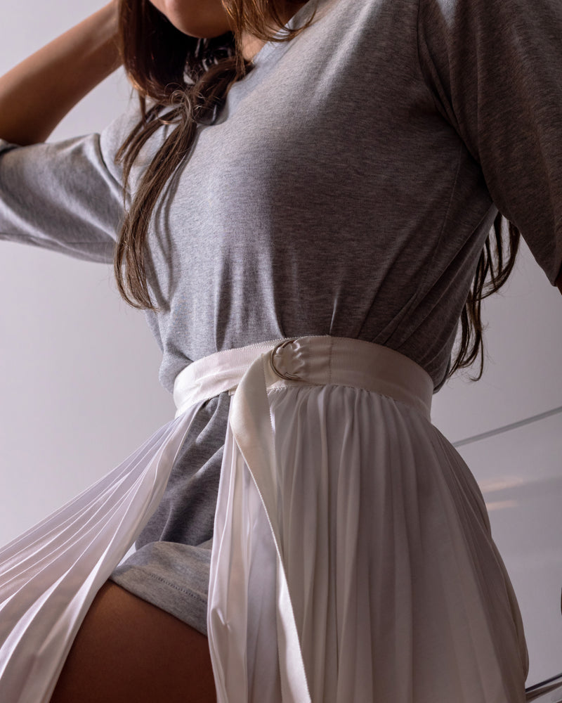 Siddharta Wrap Skirt - White