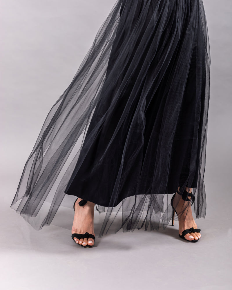 The Veil Skirt - Black