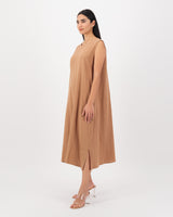 The Guilia Dress Camel